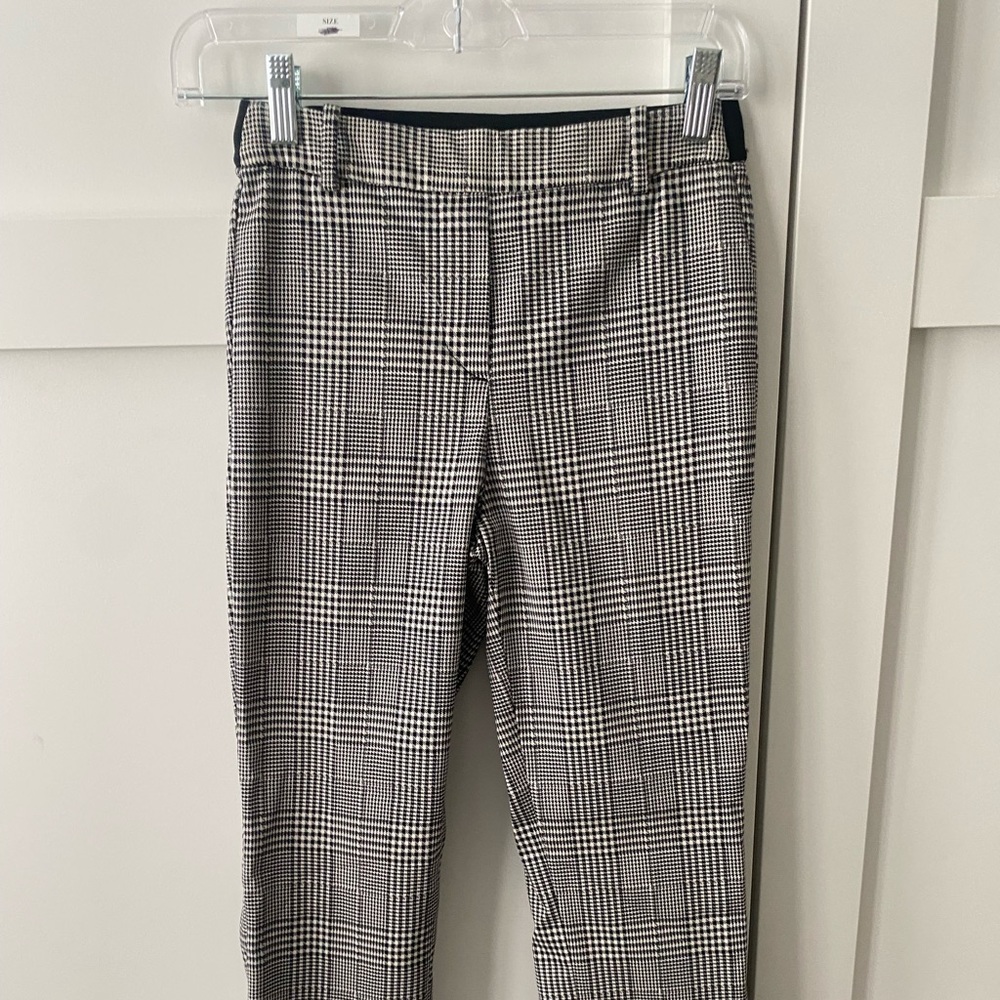 H&M size 2 houndstooth crop pant